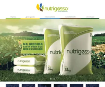 Nutrigesso.com.br(Gesso Agrícola) Screenshot