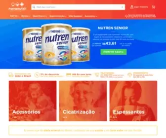 Nutrii.com.br Screenshot