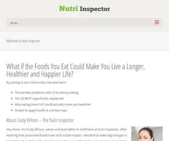 Nutriinspector.com(Nutri Inspector) Screenshot