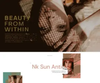 Nutrikosm.com(Beauty from within) Screenshot