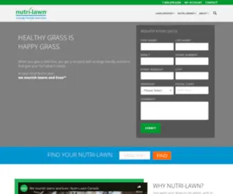 Nutrilawn.com(Ecology Friendly Lawn Care & Weed Control) Screenshot