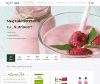 Nutriless.lt(Nutriless) Screenshot