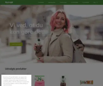 Nutrilett.dk(Hjem) Screenshot