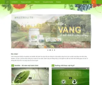 Nutrilite.com.vn(Vietnam) Screenshot