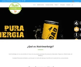 Nutrimarketgt.com(NutriMarket en Guatemala) Screenshot