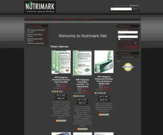 Nutrimark.net(Highest Quality Nutritional Supplements) Screenshot