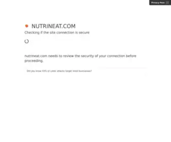 Nutrineat.com(Home Test) Screenshot