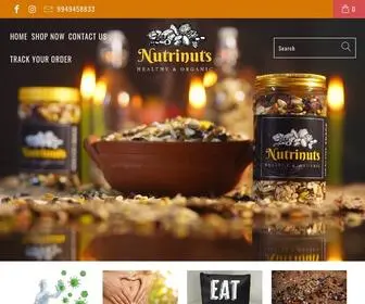 Nutrinuts.in(Nutrinuts International) Screenshot