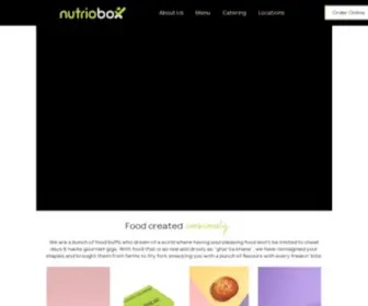 Nutriobox.com(Healthy Diet Meals Delivered in New Delhi) Screenshot