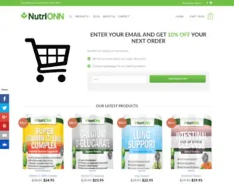 Nutrionn.com(NutriONN Supplements) Screenshot