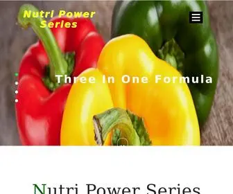 Nutripowerseries.com(Nutri power series) Screenshot