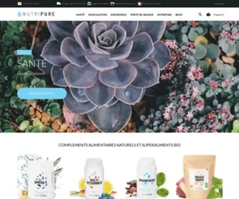 Nutripure.fr(Compléments) Screenshot