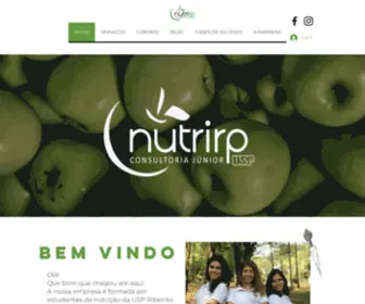 Nutrirp.com.br(Nutrirp Consultoria Júnior) Screenshot