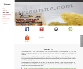 Nutrisanne.com(High Fiber 3) Screenshot