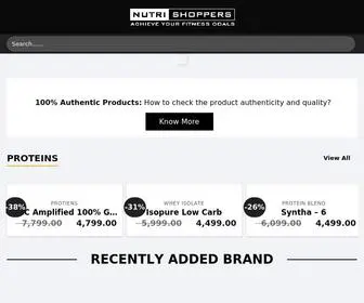 Nutrishoppers.com(Nutri Shoppers) Screenshot