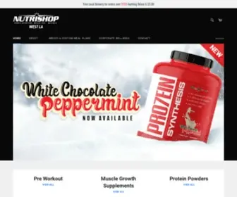 Nutrishopsmla.com(Nutrishop West LA (Santa Monica)) Screenshot