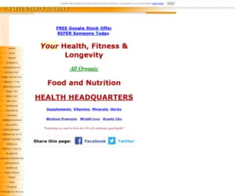 Nutrisun.com(Your Organic Health Food) Screenshot