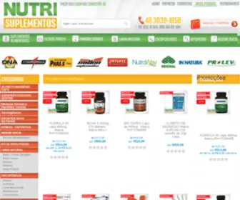 Nutrisuplementos.com.br(SAÚDE E VIDA) Screenshot