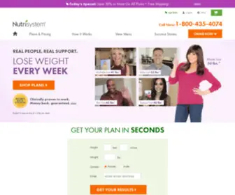 Nutrisystem.com(Nutrisystem®) Screenshot