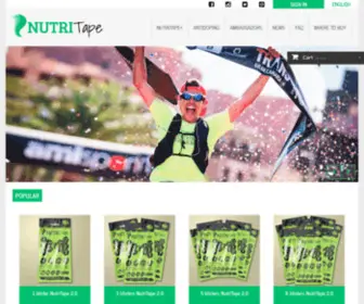 Nutritape.com(El primer parche deportivo que alimenta tus músculos) Screenshot