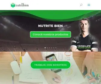 Nutritebien.com.ar(Inicio) Screenshot