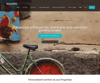 Nutritioapp.com(Software for dietitians and nutritionists) Screenshot