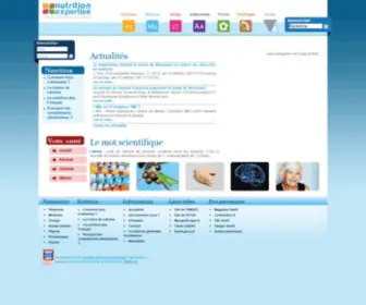 Nutrition-Expertise.fr(Complements alimentaires) Screenshot