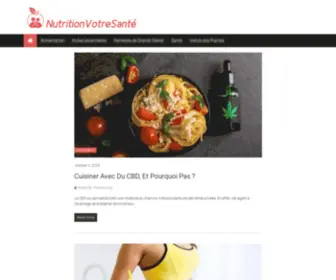Nutrition-Votre-Sante.fr(Recette légère) Screenshot