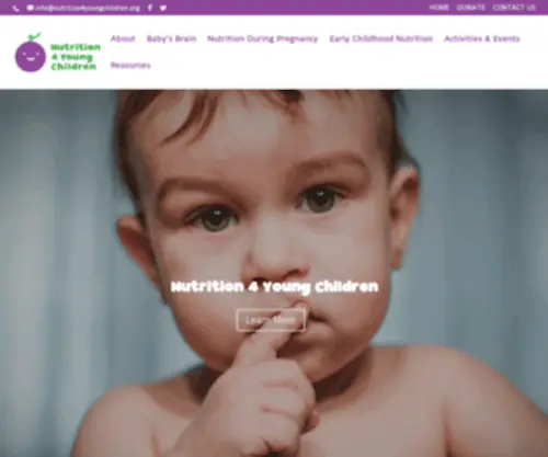 Nutrition4Youngchildren.org(Nutrition4Youngchildren) Screenshot