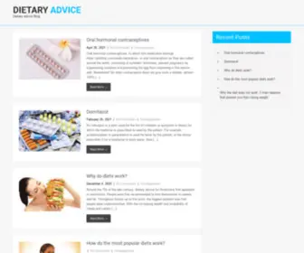 Nutritional-Therapists.co.uk(Dietary advice Blog) Screenshot