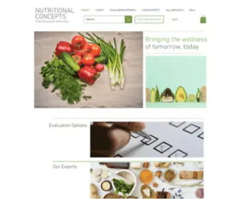 Nutritionalconcepts.com(Nutritional Concepts) Screenshot