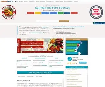 Nutritionalconference.com(Nutrition Conferences 2023) Screenshot
