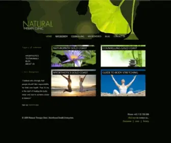 Nutritionalhealthenterprises.com(Natural Therapy Clinic) Screenshot