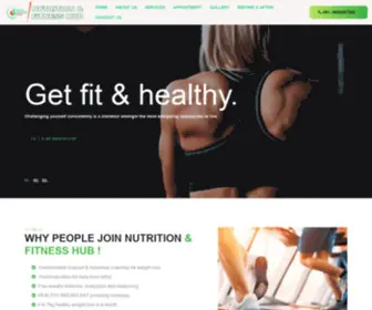 Nutritionandfitnesshub.in(Nutrition & Fitness Hub) Screenshot