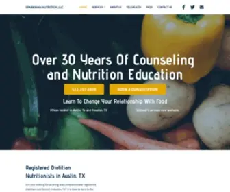 Nutritionaustin.org(Nutritionist Austin) Screenshot