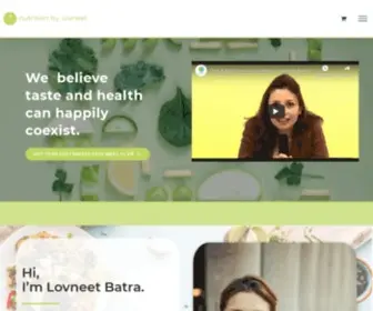 Nutritionbylovneet.com(Healthy Diets And Food Courses) Screenshot