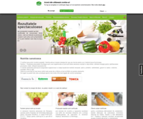 Nutritionforyou.ro(Research and Development) Screenshot