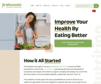 Nutritioninstitute.com(This website) Screenshot