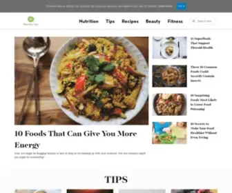 Nutritiontips.club(Nutrition Tips) Screenshot