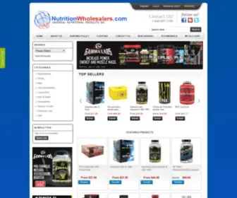 Nutritionwholesalers.com(Bodybuilding Supplements and Sports Nutrition at) Screenshot