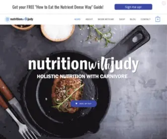 NutritionwithJudy.com(Nutrition with Judy) Screenshot