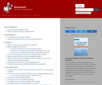 Nutriwatch.org(Quackwatch) Screenshot