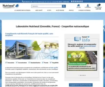 Nutrixeal.fr(Compléments) Screenshot