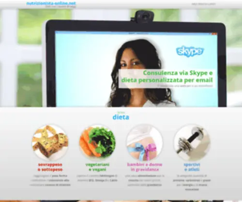 Nutrizionista-Online.net(Nutrizionista Online) Screenshot