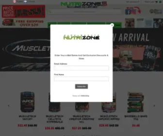 Nutrizone.ca(Best Online Supplements Canada) Screenshot