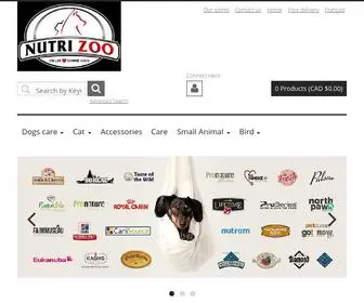 Nutrizoo.com(Page d'accueil) Screenshot