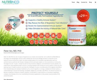 Nutronco.com(Nutritional Supplements) Screenshot