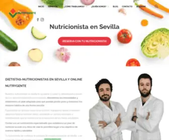 Nutrygente.com(Nutricionista en Sevilla) Screenshot