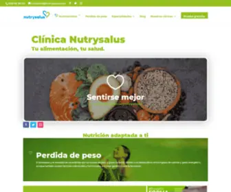 Nutrysalus.com(Inicio) Screenshot