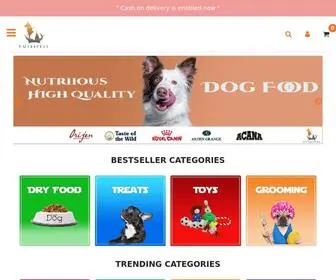 Nuts4Pets.com(Healthy Dog Food and Treats Online in Delhi) Screenshot